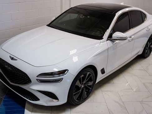 Used 2022 Genesis G70 3.3T w/ Sport Advanced Package image 48
