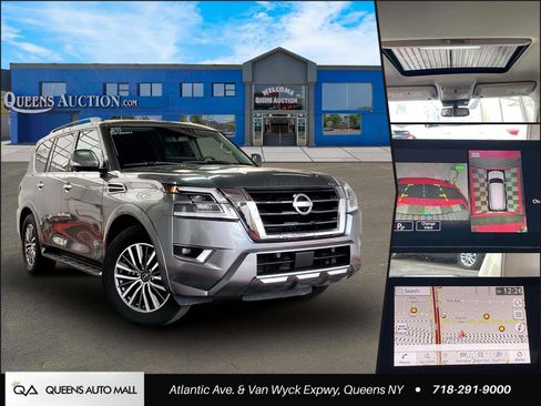 Used 2023 Nissan Armada SL w/ Captain's Chairs Package image 1