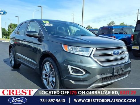 Used 2015 Ford Edge Titanium w/ Equipment Group 302A AWD/4WD image 1