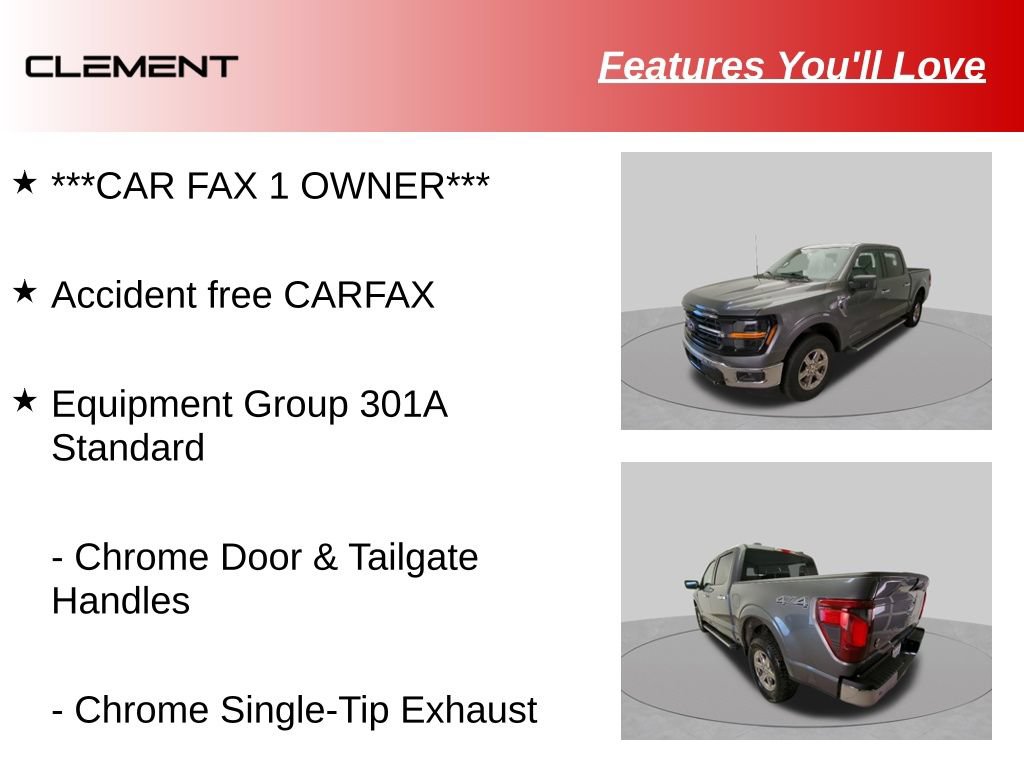Used 2025 Ford F150 XLT w/ Equipment Group 301A Standard AWD/4WD image 9