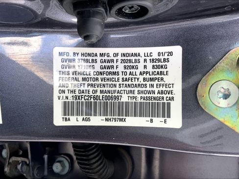 Used 2020 Honda Civic LX image 36