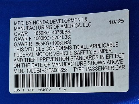 Certified 2026 Acura Integra A-Spec FWD image 27