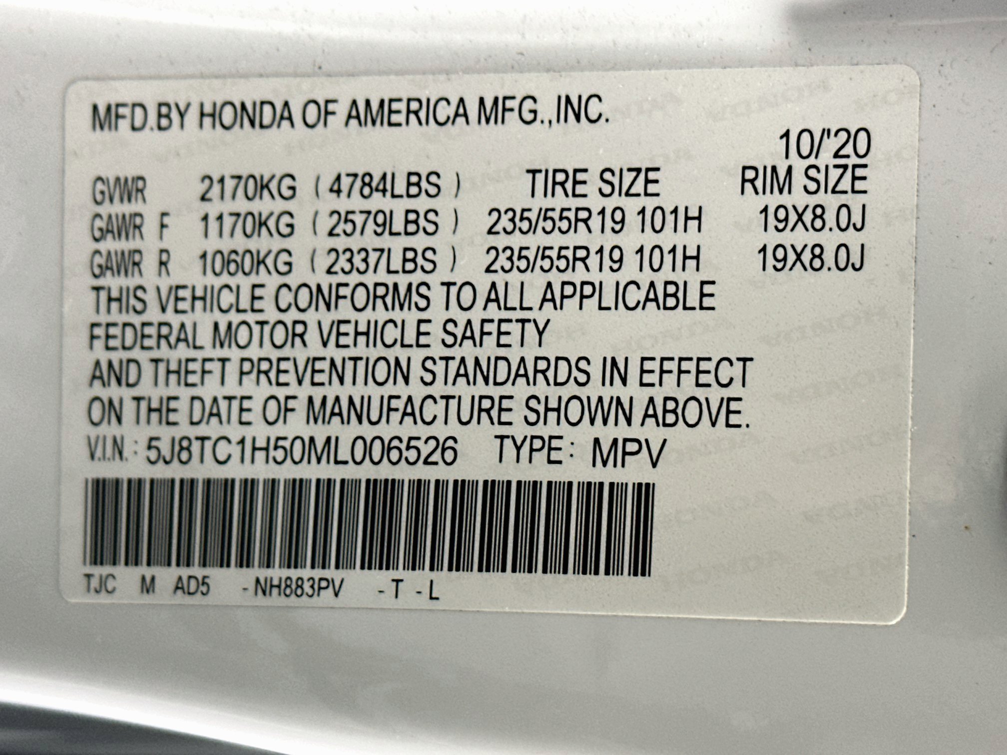 Used 2021 Acura RDX w/ Technology Package FWD image 12