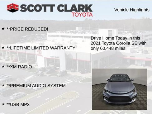 Used 2021 Toyota Corolla SE FWD image 12