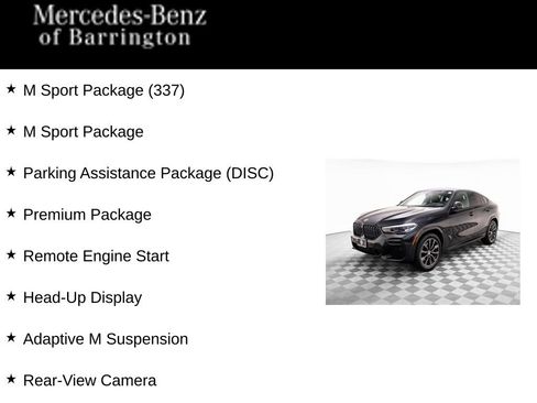 Used 2023 BMW X6 xDrive40i w/ M Sport Package image 7