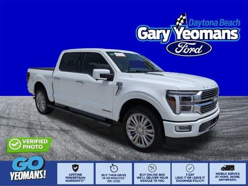 Certified 2025 Ford F150 Platinum w/ Equipment Group 703A Plus AWD/4WD image 1