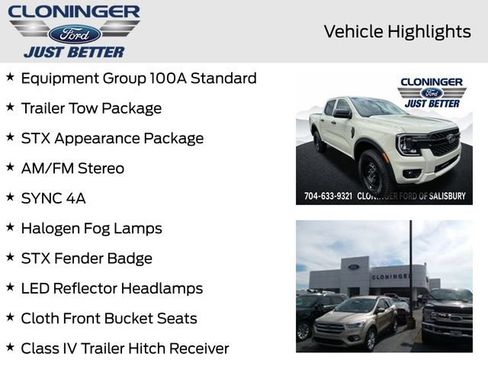 New 2026 Ford Ranger XL w/ Trailer Tow Package AWD/4WD image 9