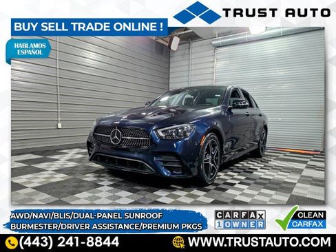 Used 2021 Mercedes-Benz E 450 4MATIC Sedan image 48