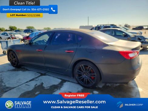 Used 2017 Maserati Quattroporte S GranLusso RWD image 3