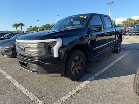 Used 2023 Ford F150 Lightning Lariat w/ Tow Technology Package AWD/4WD image 1