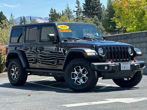 Certified 2021 Jeep Wrangler Unlimited Rubicon AWD/4WD image 2