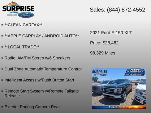 Used 2021 Ford F150 XLT w/ Equipment Group 302A High AWD/4WD image 20