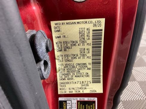 Used 2020 Nissan Frontier S image 25