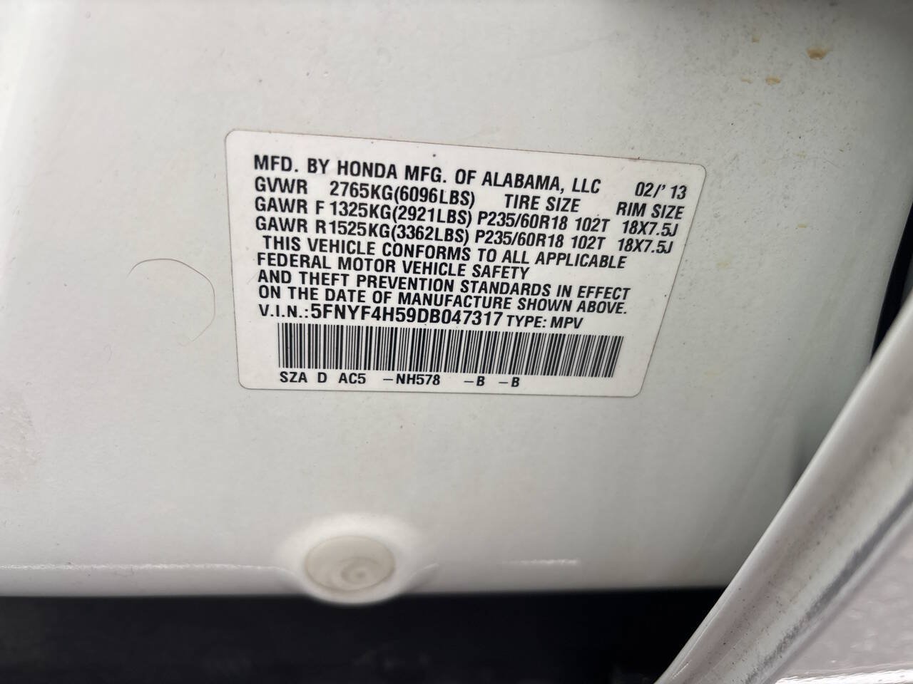 Used 2013 Honda Pilot EX-L image 26