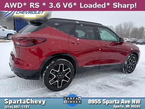 Used 2023 Chevrolet Blazer RS w/ Driver Confidence II Package image 3