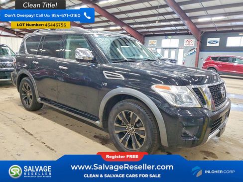 Used 2017 Nissan Armada Platinum w/ Captain Seat Package AWD/4WD image 5