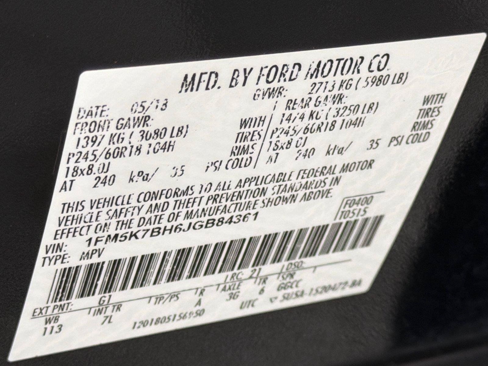 Used 2018 Ford Explorer FWD image 29