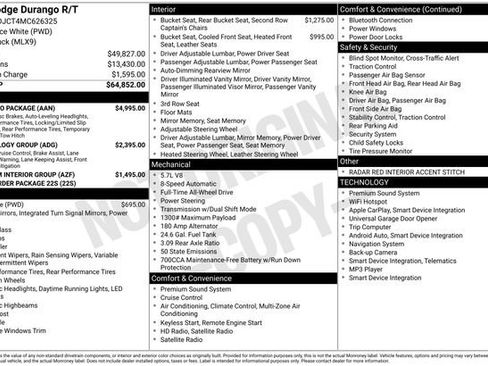 Used 2021 Dodge Durango R/T w/ Tow 'N Go Package image 6