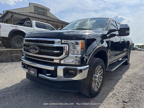 Used 2021 Ford F350 Lariat w/ Chrome Package AWD/4WD image 4