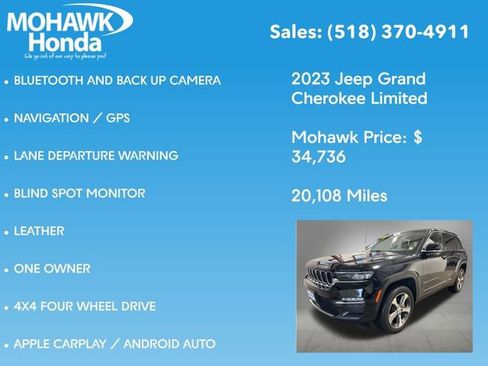 Used 2023 Jeep Grand Cherokee Limited image 7