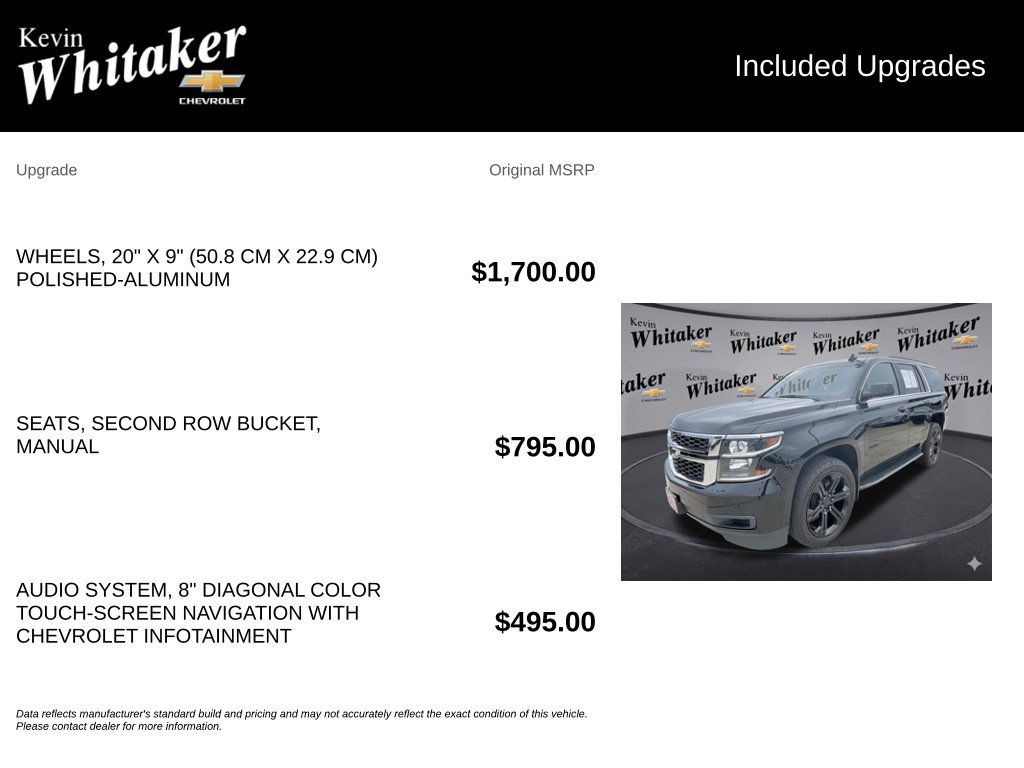 Certified 2019 Chevrolet Tahoe LT AWD/4WD image 35