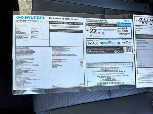 Used 2025 Hyundai Santa Fe XRT image 22