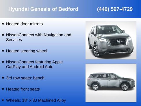 Used 2025 Nissan Pathfinder SL AWD/4WD image 14