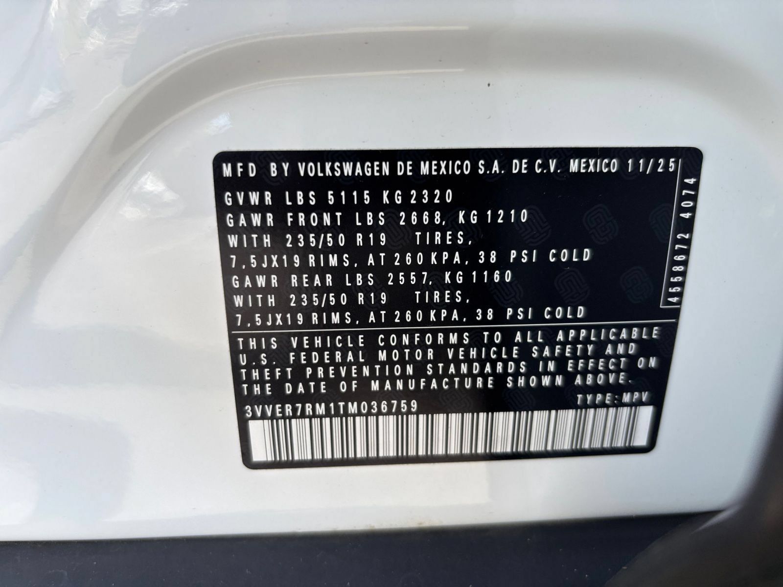 Used 2026 Volkswagen Tiguan SE AWD/4WD image 30