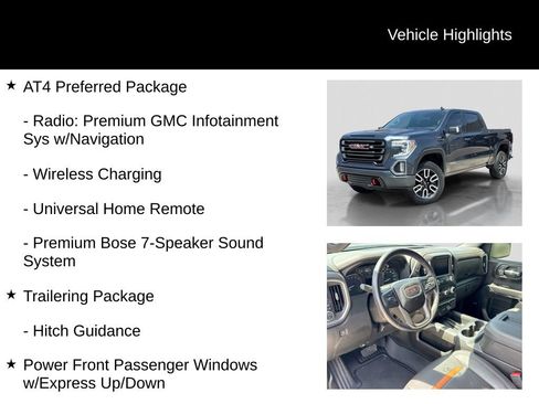 Used 2022 GMC Sierra 1500 AT4 w/ AT4 Preferred Package AWD/4WD image 31