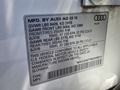 Used 2019 Audi Q7 2.0T Premium Plus w/ Premium Plus Package AWD/4WD image 10