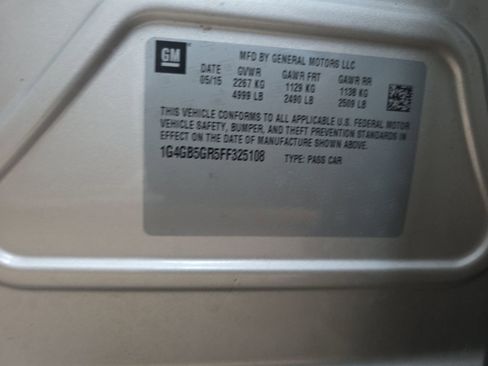 Used 2015 Buick LaCrosse Leather w/ Driver Confidence Package #1 image 20