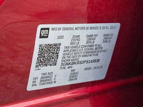 Used 2023 Chevrolet Blazer RS w/ Enhanced Convenience Package AWD/4WD image 25