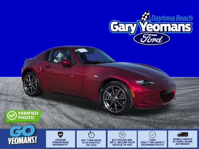 Used 2021 MAZDA MX-5 Miata RF Grand Touring RWD image 1