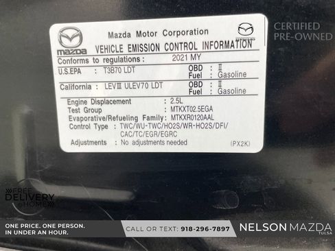 Certified 2021 MAZDA CX-5 Grand Touring Reserve image 52