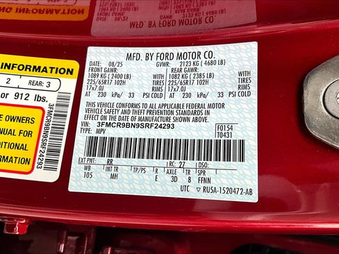 New 2025 Ford Bronco Sport Big Bend w/ Black Appearance Package image 13