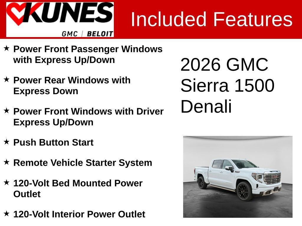 New 2026 GMC Sierra 1500 Denali w/ Technology Package AWD/4WD image 3