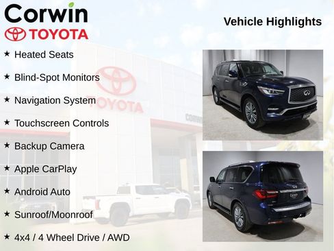Used 2024 INFINITI QX80 Luxe AWD/4WD image 11