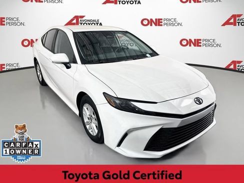 Certified 2025 Toyota Camry LE FWD image 1
