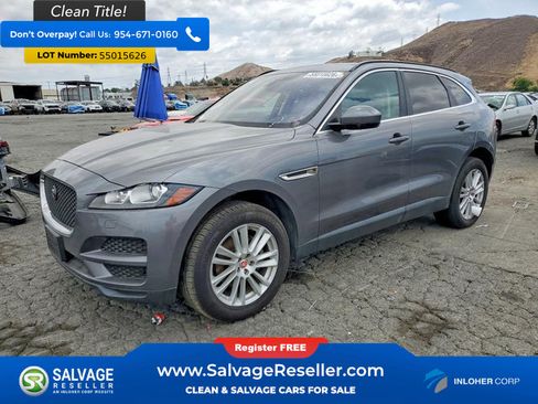 Used 2019 Jaguar F-PACE Prestige AWD/4WD image 1