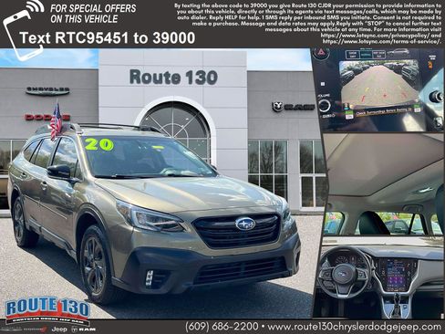 Used 2020 Subaru Outback Onyx Edition XT AWD/4WD image 1