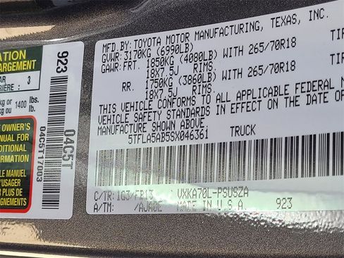 New 2025 Toyota Tundra SR5 image 24