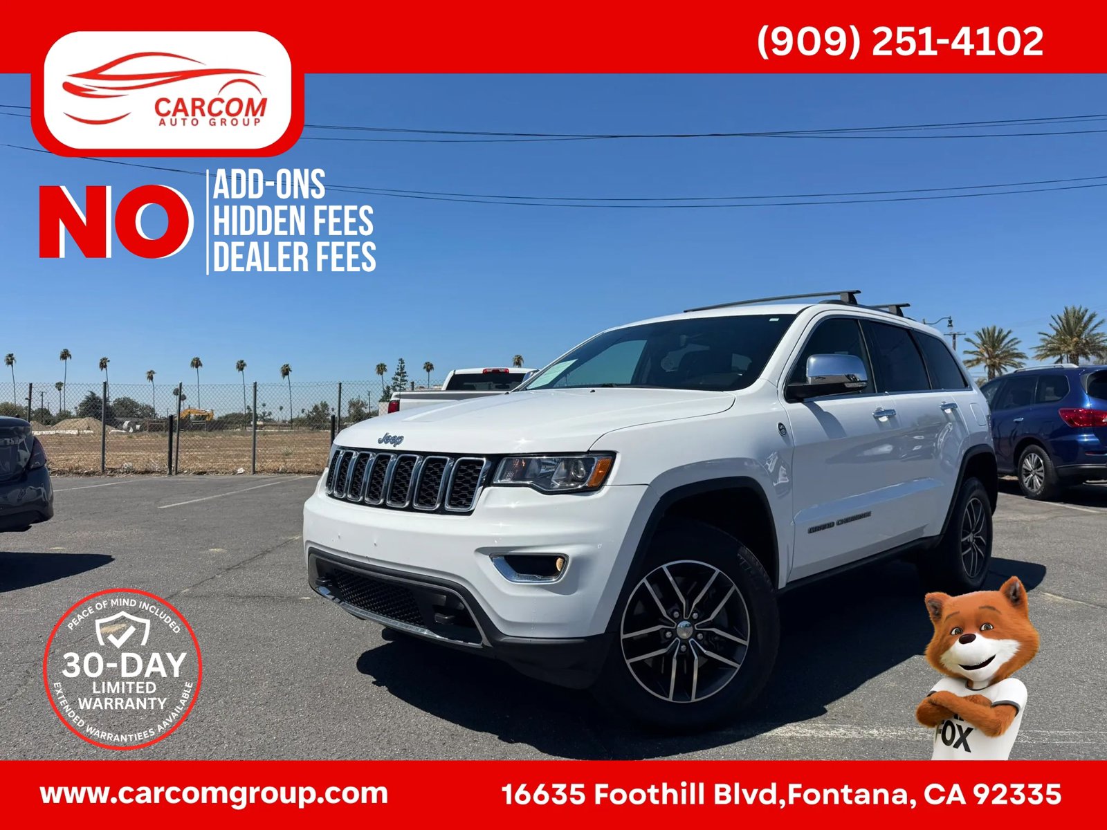 Used 2018 Jeep Grand Cherokee Limited AWD/4WD image 1