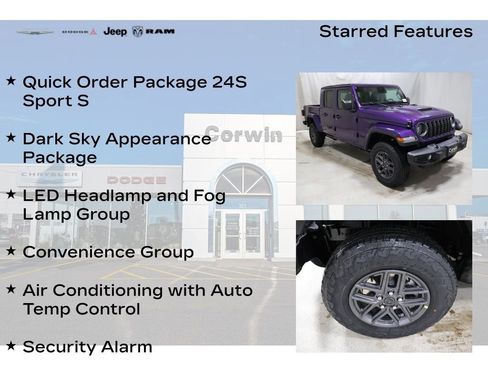 New 2026 Jeep Gladiator Sport image 10