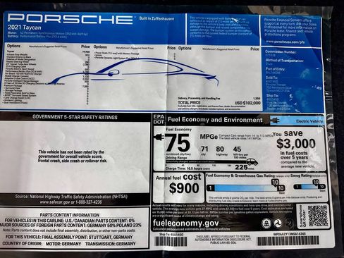 Used 2021 Porsche Taycan image 30