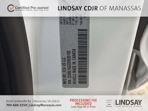 Certified 2025 Chrysler Pacifica Limited FWD image 15