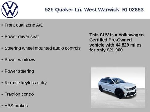 Certified 2021 Volkswagen Tiguan SE R-Line image 7