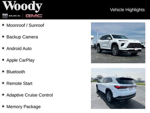 New 2026 Buick Enclave Preferred w/ Power Package AWD/4WD image 3