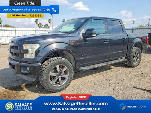 Used 2015 Ford F150 Lariat w/ Equipment Group 502A Luxury AWD/4WD image 1