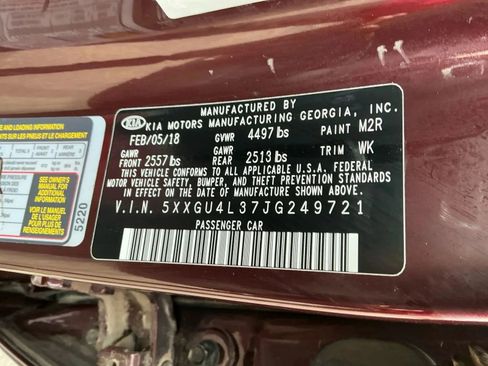 Used 2018 Kia Optima EX w/ Premium Package image 37