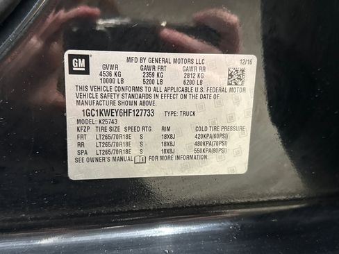 Used 2017 Chevrolet Silverado 2500 LTZ w/ Duramax Plus Package image 32